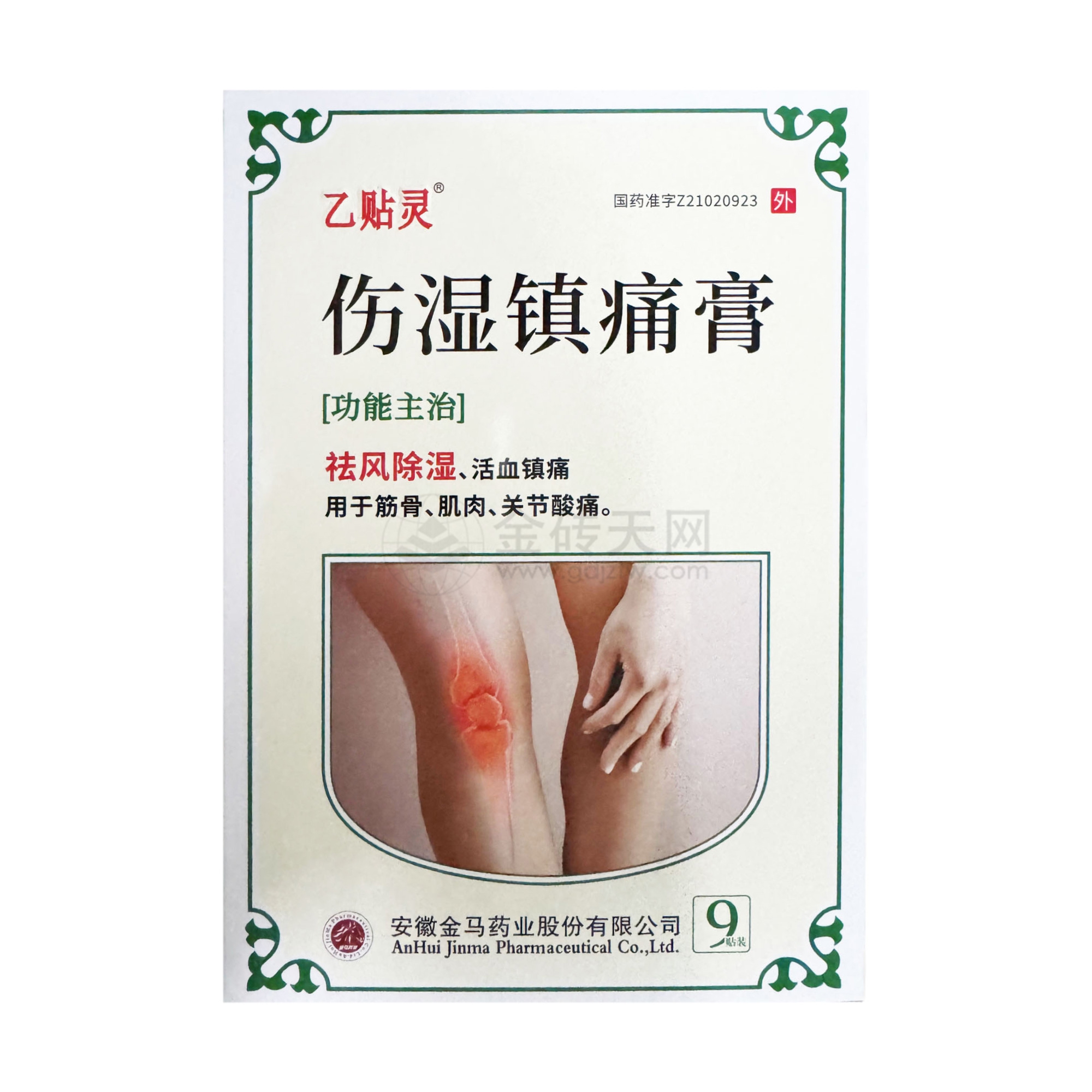 伤湿镇痛膏